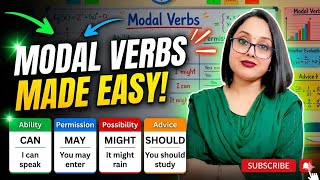 CONFUSED ABOUT MODALS❓LEARN ABILITY, PERMISSION, POSSIBILITY & ADVICE FAST❗MASTER MODALS EASILY❗