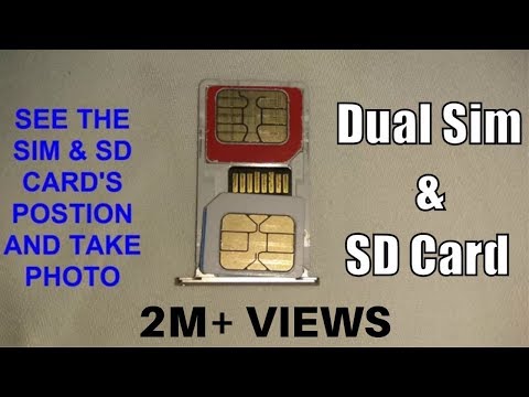 How To Insert Dual SIM With Micro SD Card In Hybrid Slot In 2022