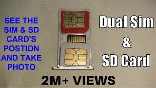 How To Insert Dual SIM With Micro SD Card In Hybrid Slot