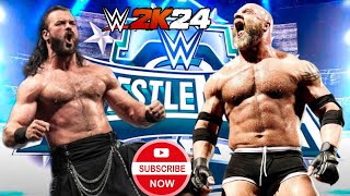 WWE - Goldberg vs Drew McIntyre full Match WWE 2k24