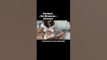 Thumbnail of Perfect - Ed Sheeran (cover) #love #cover #music #singing #tiktok #sweet #lovesong #song #guitar
