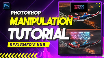 The Spiderman Photoshop Manipulation Tutorial | Beginners | 2022