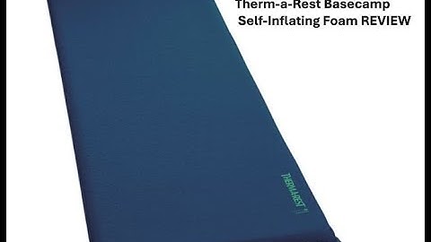 Therm-a-Rest Basecamp Self-Inflating Foam Camping Sleeping Pad REVIEW