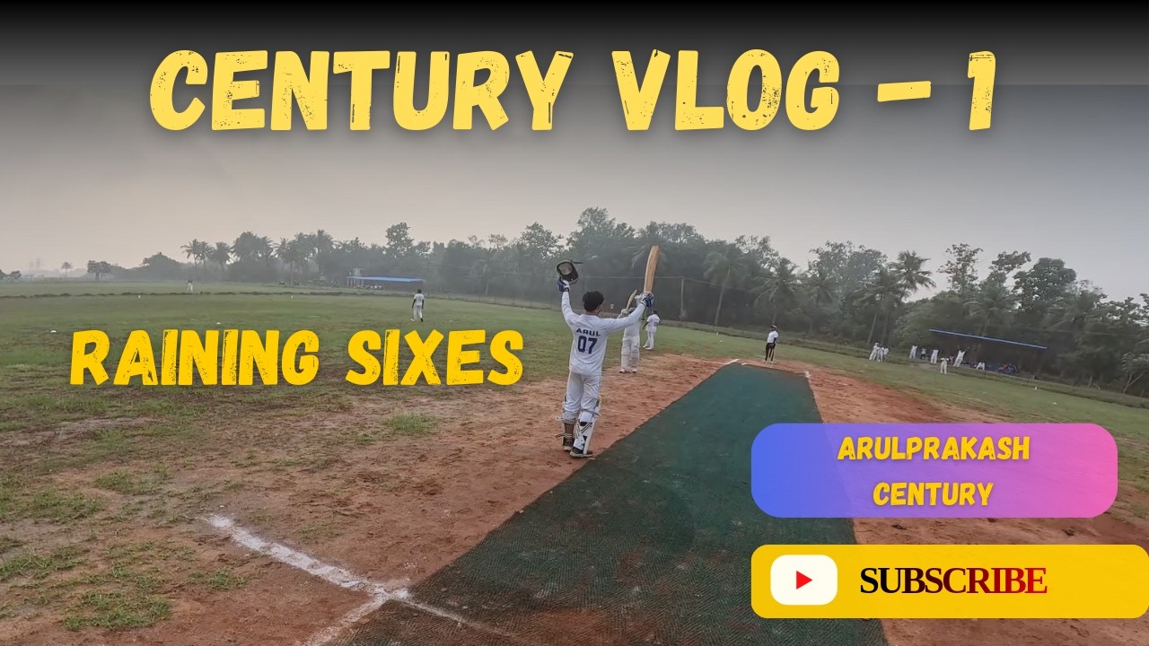 Arul Century vlog vs Amigoz Cricket Club at Sams Maidan cricket club
