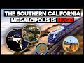 Why so many people live in the southern california megalopolis