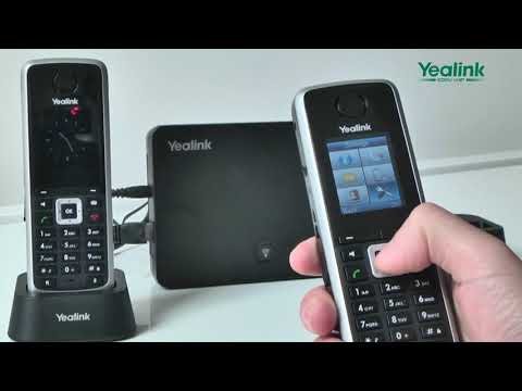 W52P DECT IP Phone - Handset Registration