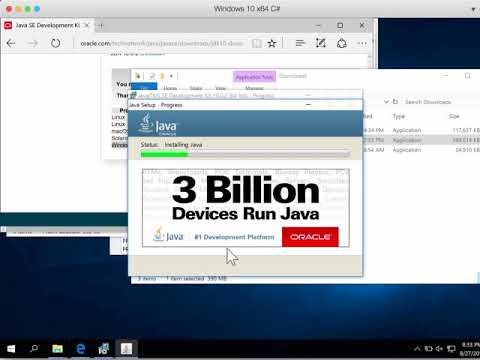 Install Java JDK and Set up Path on Windows 10