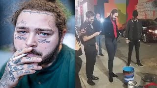 Post Malone Shows Love To Street Preformer
