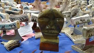 Trade Show 2020. Ulus, Knives, Native Alaskan Crafts.