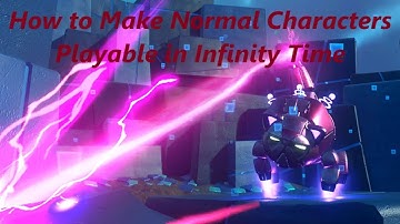 Frosty Editor Tutorial #95: How to Make Normal Characters Playable in Infinity Time