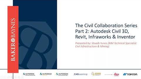 The Civil Collaboration Series   Part 2  Autodesk Civil 3D, Infraworks and Inventor