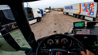 POV Scania Truck Driving