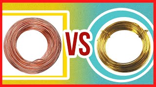 Copper VS Brass Wire for Jewelry Making