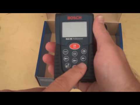 Unboxing the Bosch DLE 40 Laser Rangefinder