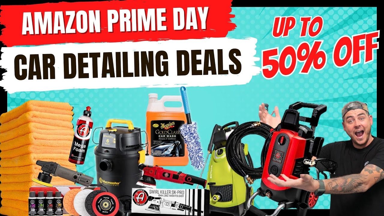 AMAZON PRIME DAY CAR DETAILING DEALS! Amazon Prime Day 2023 YouTube