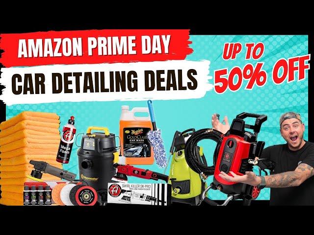 Chemical Guys car wash supplies are up to 40% off for Prime Day 2023