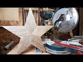 Easy 24 Wood Star 2x6 Miter Saw No Jigs
