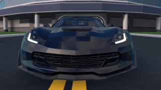 Roblox Car Crushers 2 Chevrolet Corvette C7 ZO6 Crash Testing HD