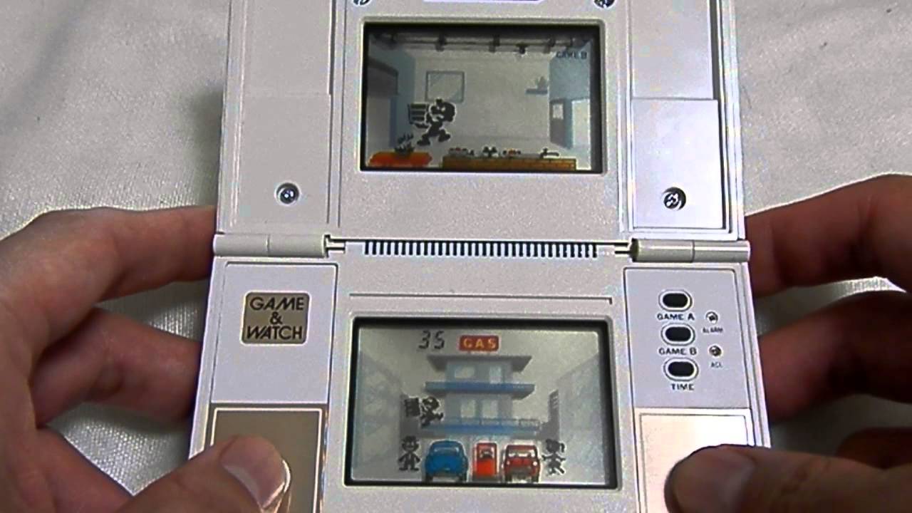 12746 Nintendo Game & Watch Multi Screen Oil Panic OP-51 1982