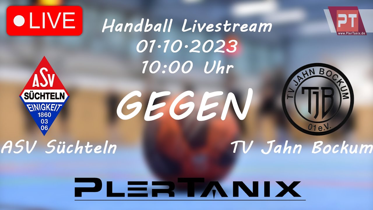 LIVE #Handball ASV Süchteln gegen TV Jahn Bockum 10 Uhr #Bockum #TVJahn #TVJahnBockum #Süchteln