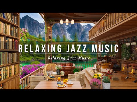 Relaxing Jazz Instrumental Music for Stress Relief in Cozy Coffee Shop Ambience 4K