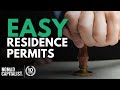 12 Second Residence Permits with a Simple Bank Deposit