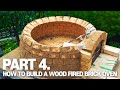 (SUB)4️⃣ 서양식 정통화덕 만들기!! PART4. 화덕돔쌓기｜How to Build A Wood Fired Brick Oven｜DIY Pizza Oven Making