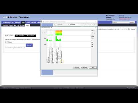 VoIP Link Troubleshooting Testing