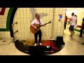 WILFY WILLIAMS - A HIT - Busking on the Underground