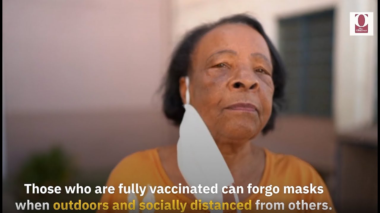 CDC Eases Outdoor Mask Restrictions for Vaccinated Americans - YouTube