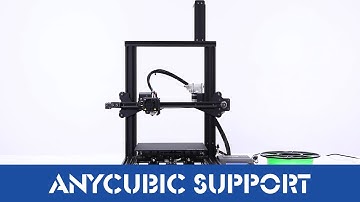 Anycubic Mega Zero leveling operation video