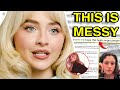 SABRINA CARPENTER IS IN TROUBLE Album Cover Drama SABRINA CARPENTER IS IN TROUBLE Album Cover Drama