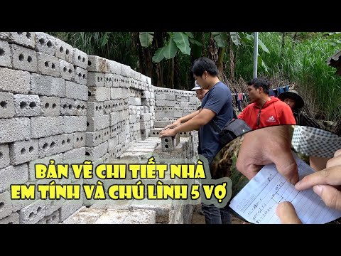 Video #468 Bản Vẽ Chi Tiết Nhà Em Tính Và Nhà Chú Lình 5 Vợ... - youtube