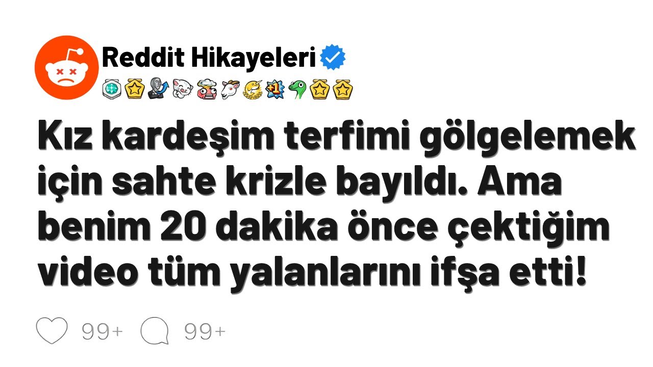 Kız kardeşimin terfimi gölgelemek için sahte krizle bayıldı. Ama benim 20 dakika önce çektiğim video