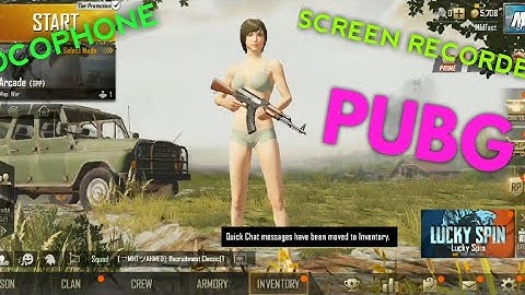 Xiaomi Pocophone F1 - PUBG MOBILE // MIUI Screen Recorder gameplay