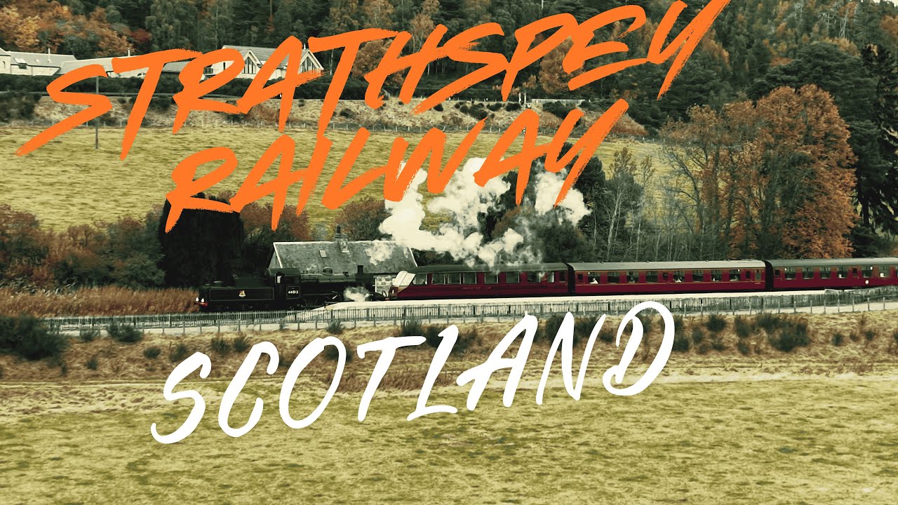 Strathspey Railway - Autumn Journey from Broomhill to Aviemore