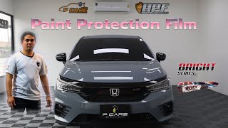 Honda City- Paint Protection Film🔴 ติดตั้งฟิล์มใสกันรอยรอบคัน APF Bright Series ✨#เคลือบแก้วชลบุรี
