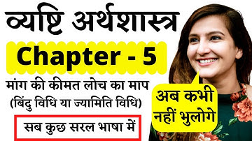 #33|मांग की कीमत लोच का माप बिंदु/रेखागणित/ज्यामिति विधि|
