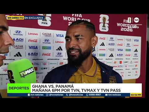 2026 World Cup Panama vs. Ghana | Aníbal Godoy: "I'm available, I'm ready"