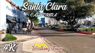 🇺🇸4K-Spending a Day in the Beautiful City of Santa Clara ,California/Relaxing Day🪴