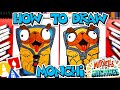 How To Draw Monchi From The Mitchells Vs The Machines