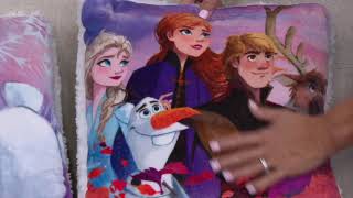Disneys Frozen 2 16 X 16 Silk Touch Plush Pillow On Qvc