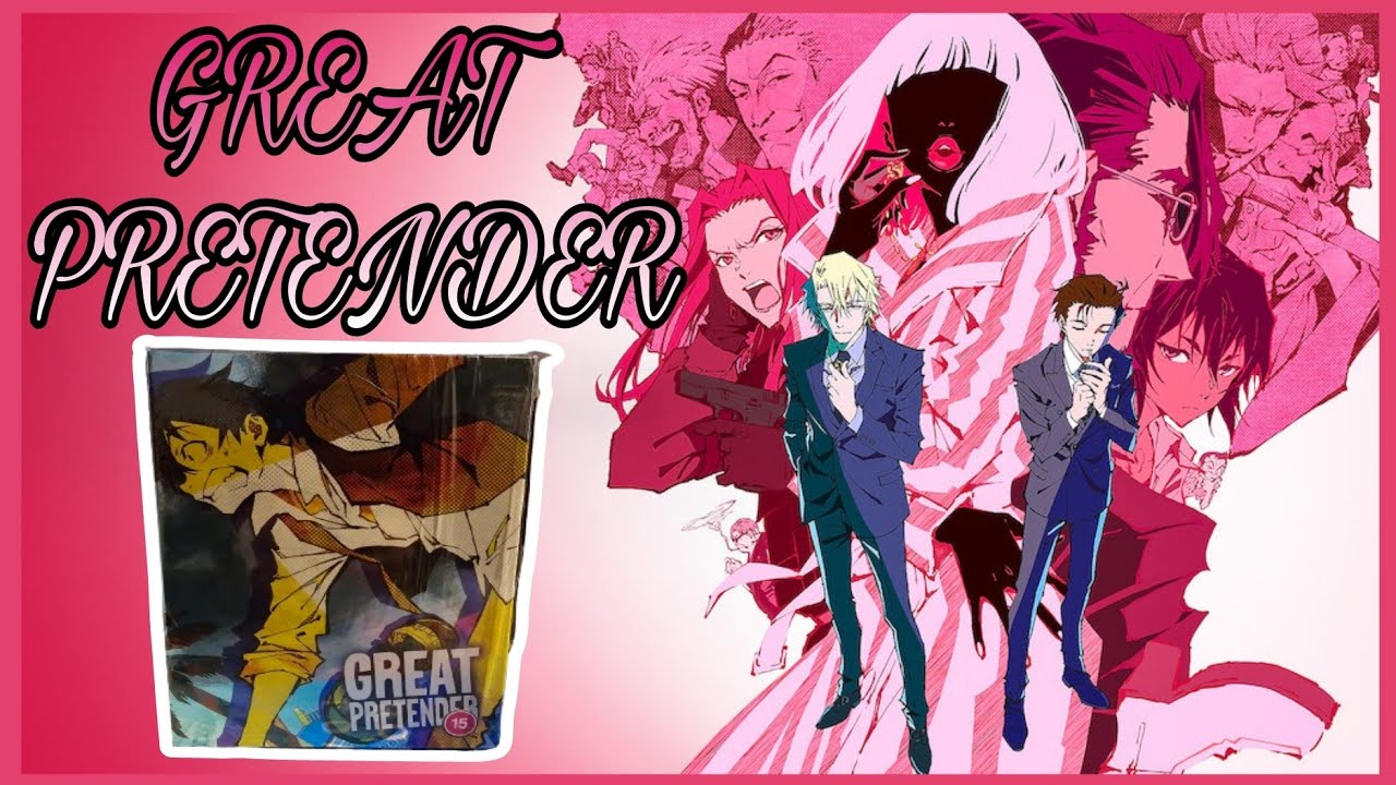 Great Pretender Anime Complete Series Netflix Blu-Ray Deluxe 