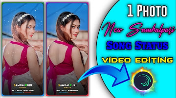 New Sambalpuri Song Status Video Editing ! Alight Motion Video Editing ! Moner Moyna Status Editing