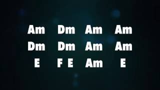 blues ballad backing track (am)