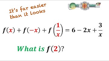 Great Olympiad Trick - No need find f(x) to solve this.