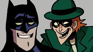 Batman gets Riddled but it's Animated