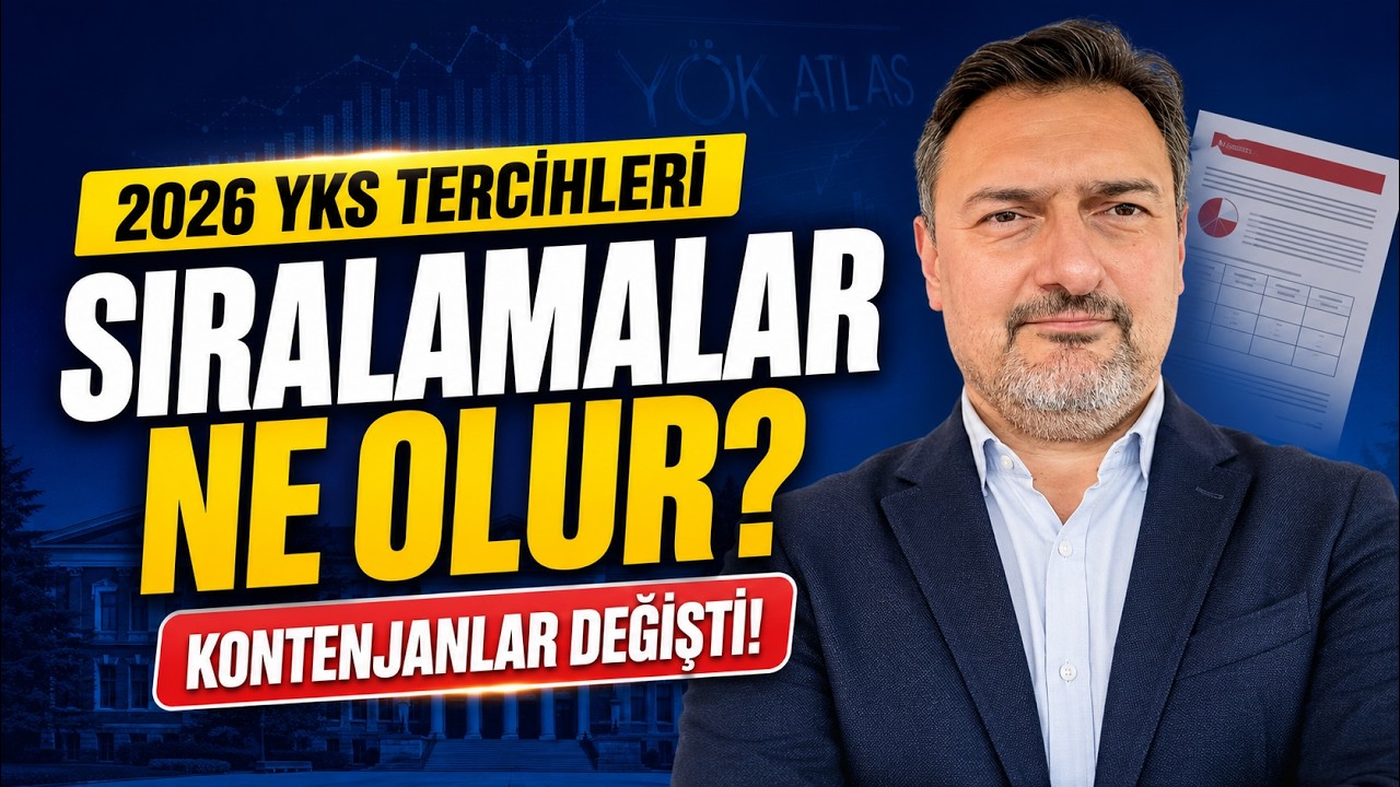 YKS TERCİH KILAVUZU: Hatalı Tercih Yapmayın!  2026 YKS SIRALAMALAR NASIL OLUR?