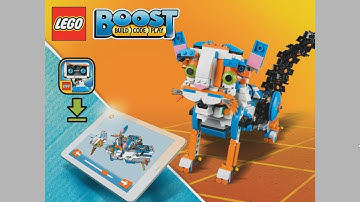 LEGO BOOST 17101 CREATIVE TOOLBOX - Frankie the Cat instruction