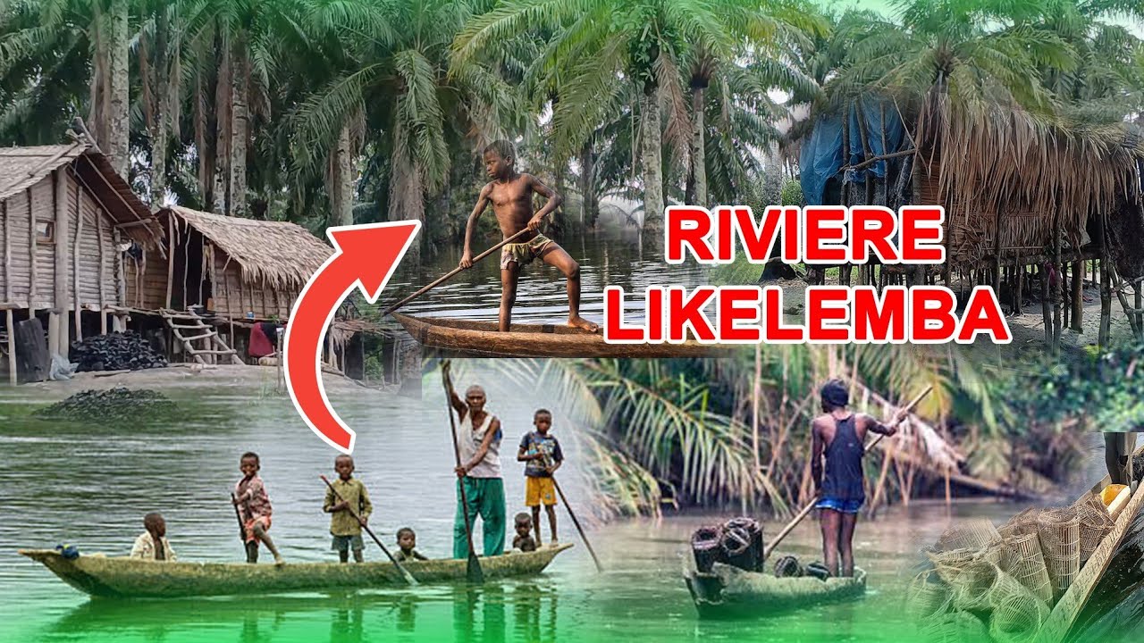 CONGO EZALAKA KAKA KINSHASA TE DÉCOUVERTE PROVINCE DE L'EQUATEUR RIVIÈRE LIKELEMBA